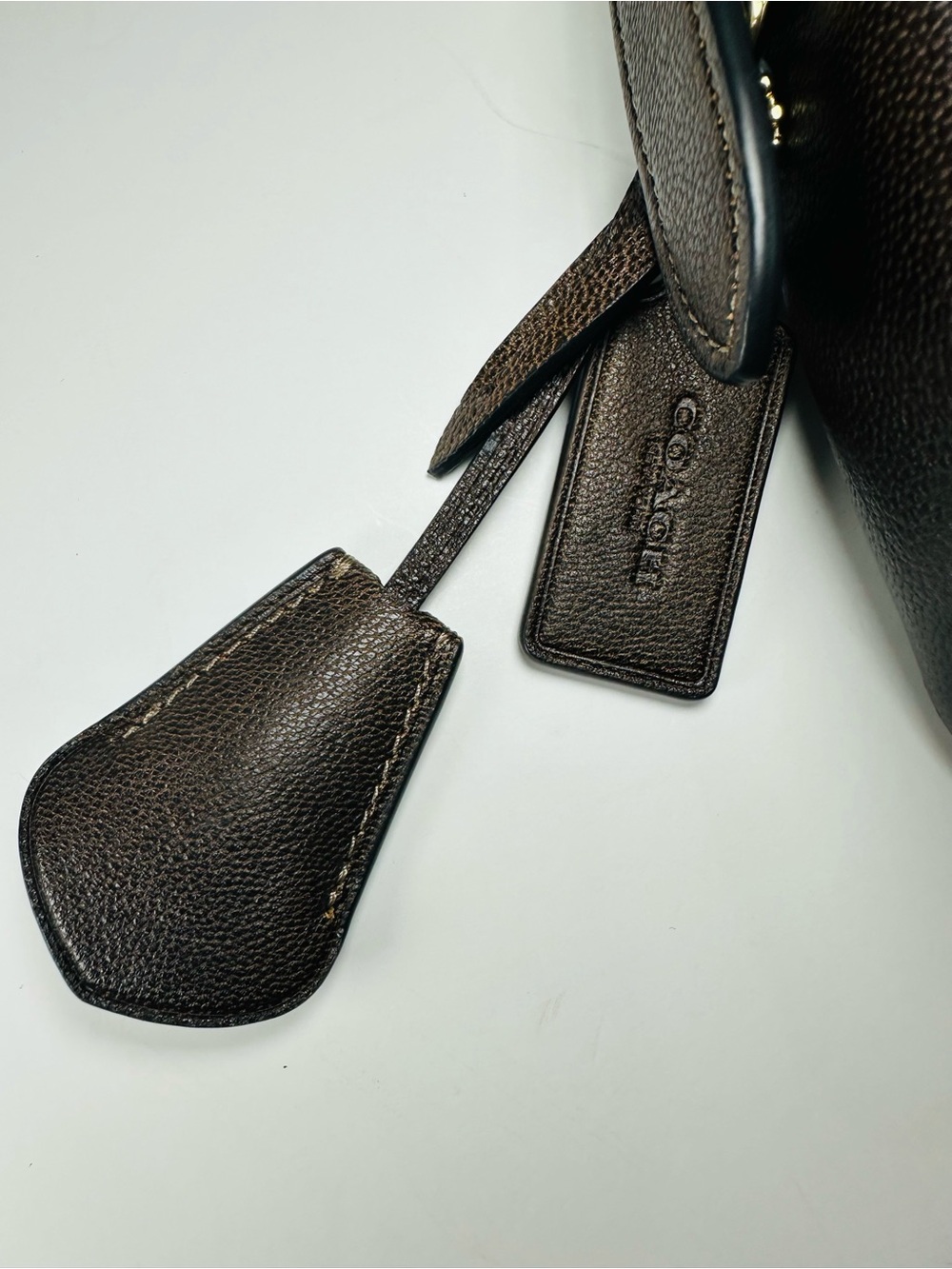 Coach Etta Small Flap Floral Appliqué Convertible Leather Shoulder Crossbody Bag - Picture 9 of 15